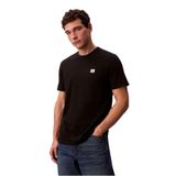 Calvin Klein Jeans Erkek SS BADGE 30S JERSEY CLASSIC TEE T-Shirts Black L