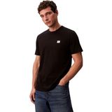 Calvin Klein Jeans Erkek SS BADGE 30S JERSEY CLASSIC TEE T-Shirts Black S