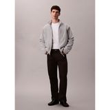 Calvin Klein Jeans Gri Erkek Sweatmont LVGMF5J406BAQ Reversıble Sherpa Jac - XL