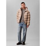 Calvin Klein Jeans Haki Erkek Mont LV04RD528GRAK Ls Nylon Monogram Puf - XL