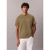 Calvin Klein Jeans Haki Erkek Standart Baskılı T-Shirt LV04RF822GLDI Haki T-Shirt - M