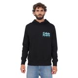 Calvin Klein Jeans J30J324219BEH Kapüşon Yaka Siyah Erkek Sweatshirt