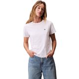 Calvin Klein Jeans Kadın SS MONOGRAM CREW TEE T-Shirts Bright White XS