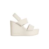 Calvin Klein Jeans Kadın Wedge Sandal WebbIng In Sandalet YW0YW01790AEO Bej