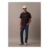 Calvin Klein Jeans Koyu Lacivert Erkek T-Shirt LV04RB824GCJM SS ACID WASH 20S CN