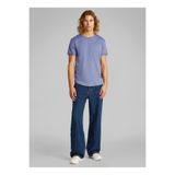 Calvin Klein Jeans Koyu Mavi Erkek T-Shirt J30J323482PCP BADGE TURN UP SLEEVE