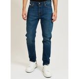 Calvin Klein Jeans Mavi Erkek Slim Tapered Denim Pantolon LV04RD940GPTR Slım Taper Oıl Slıck - Koyu Mavi - 30 - 32