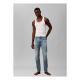 Calvin Klein Jeans Normal Bel Straight Mavi Erkek Denim Pantolon LV04RE700G2TG Mavi Denim Pantolon