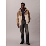 Calvin Klein Jeans Regular Fit Bej Erkek Ceket LV04RD504GPAH Ls 3l Colorblock Tech - M