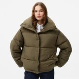Calvin Klein Jeans Relaxed Puffer Kadın Kahverengi Mont - PFV-Kahverengi