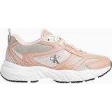 Calvin Klein Jeans Retro Tennis Logolu Sneaker - Bej - Pembe