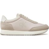 Calvin Klein Jeans Runner Laceup Low Mix Kadın Sneaker - Bej