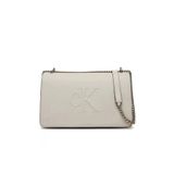 Calvin Klein Jeans SCULPTED EW FLAP25 SHOULDER BAG Kadın Beyaz Omuz Çantası LV04K3035G-RM0