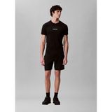Calvin Klein Jeans Siyah Erkek Standart Baskılı T-Shirt LVGMS5K188UB1 Siyah T-Shirt