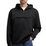Calvin Klein Jeans Siyah erkek sweatshirt Heavy, Siyah, XXL