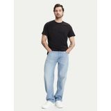 Calvin Klein Jeans Ss 20S Ck Deboss Mono Graphıc Te Erkek Siyah T-Shirt LV04RC824G-UB1 - XL