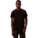 Calvin Klein Jeans ss classic monogram tee Erkek T-shirt black M