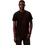 Calvin Klein Jeans ss classic monogram tee Erkek T-shirt black S
