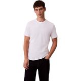 Calvin Klein Jeans ss classic monogram tee Erkek T-shirt bright white M