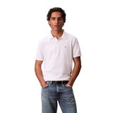 Calvin Klein Jeans ss monogram pique polo Erkek T-shirt bright white S