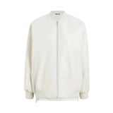 Calvin Klein Jeans Standart Krem Kadın Ceket SATIN BOMBER
