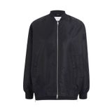 Calvin Klein Jeans Standart Siyah Kadın Ceket SATIN BOMBER