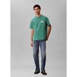 Calvin Klein Jeans Yeşil Erkek T-Shirt LV04RF294GVFL Yeşil T-Shirt - M