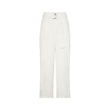 Calvin Klein Jeans Yüksek Bel Standart Pantolon, 40, 5003342900, Beyaz, Kadın