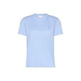 Calvin Klein Jeans Yuvarlak Yaka Düz T-Shirt SS Monogram Crew Tee, XS, 5003342921, Mavi, Kadın