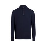 Calvin Klein K10K110421CHW Dik Yaka Slim Fit Mavi Erkek Kazak
