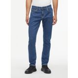 Calvin Klein K10K1107081BJ Normal Bel Normal Paça Slim Fit Mavi Erkek Denim Pantolon