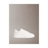 Calvin Klein Kadın Basket Cups Laceup Deri Sneaker - Beyaz