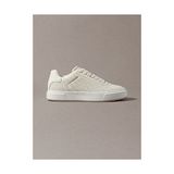 Calvin Klein Kadın Basket Cupsole Oxford Deri Sneaker - Beyaz