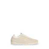 Calvin Klein Kadın Bej Klasik Sneaker 38 Numara LOW PROFILE RUNNER MG SUE Modeli