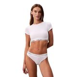 Calvin Klein Kadın Beyaz Brazilian Külot, L Beden
