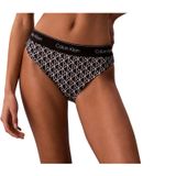 Calvin Klein Kadın Bikini Lv00q61132 Mayo (1'li Paket), Siyah (20242 Icon Cotton Emblem W Black), M