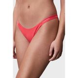 Calvin Klein Kadın Bikini Lv00q61206 Mayo (1'li Paket), Pembe (Punch Pink), XS