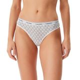 Calvin Klein Kadın Brazilian Külot, Desenli, XS Beden