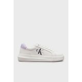 Calvin Klein Kadın Chunky Cupsole Sneaker - Beyaz - Lila