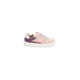 Calvin Klein Kadın Chunky Sole Sneaker, Eggshell/Cotton Candy/Peach, 38 Beden