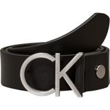Calvin Klein Kadın CK ADJ.LOGO BELT 3.5CM Kemer BLACK 80