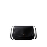Calvin Klein Kadın Ck Flap Kamera Çantası Lv04f3421g Çapraz, siyah siyah), One Size