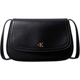 Calvin Klein Kadın Ck Flap Kamera Çantası Lv04f3421g Crossover, siyah siyah), One Size