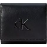 Calvin Klein Kadın Ck Logolu Çoklu Kart Bölmeli Siyah Cüzdan LV04F1156G-UB1