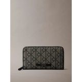 Calvin Klein Kadın Ck Monogram Logolu Fermuarlı Haki Cüzdan LV04F1163G-7UL