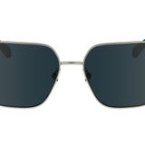 Calvin Klein Kadın Ckj24201s Kare Güneş Gözlüğü, Altın, One Size