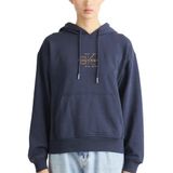 Calvin Klein Kadın Classic Foil Monologo Sweatshirt,Lacivert M