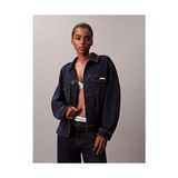 Calvin Klein Kadın Classic Trucker Denim Ceket - Mavi