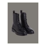Calvin Klein Kadın Concave Welt Lace Up Bot