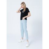 Calvin Klein Kadın Core Monologo Regular T-Shirt - XS - Siyah